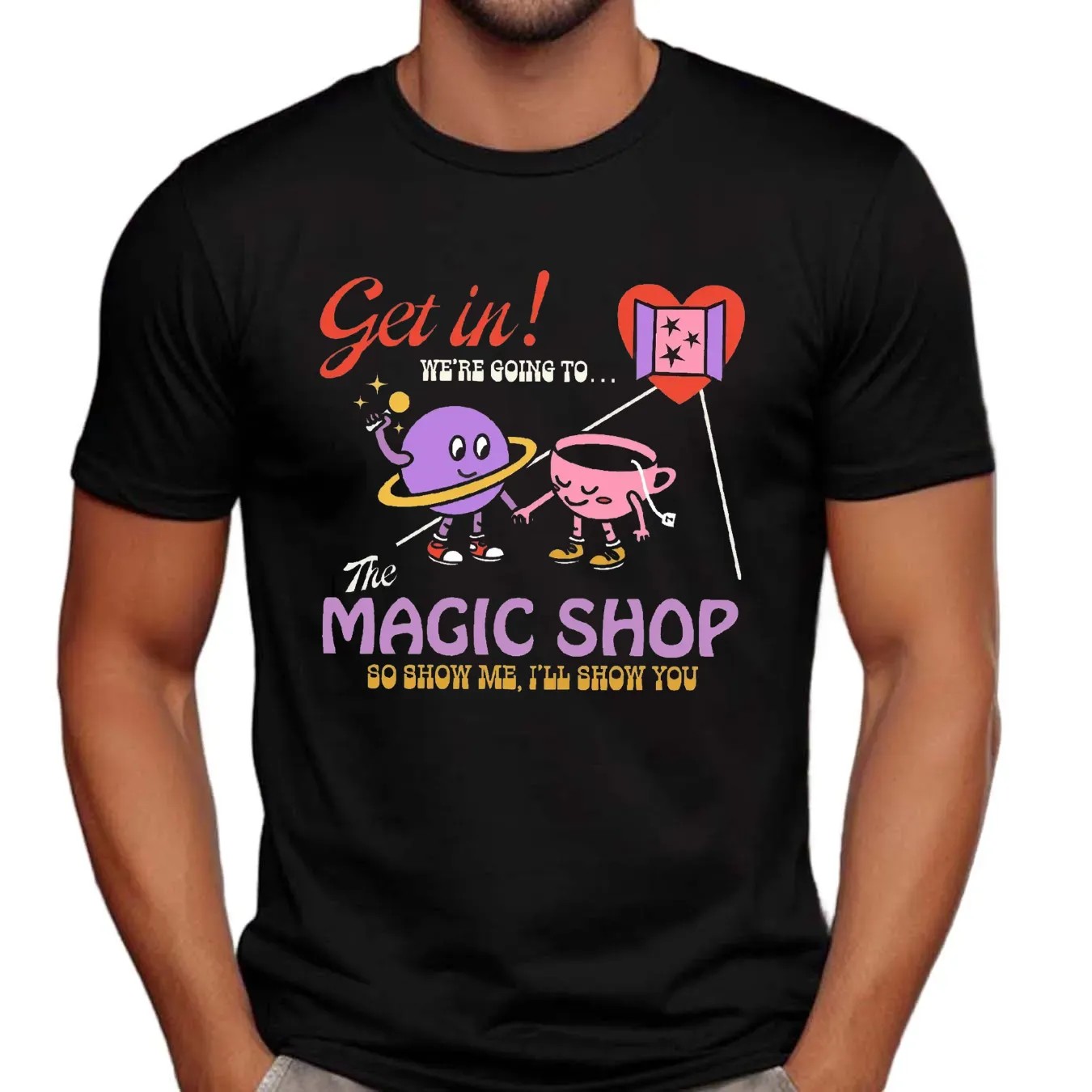 Get In We're Going To The Magic Shop So Show Me I'll Show You Bangtan Social Club T Shirt