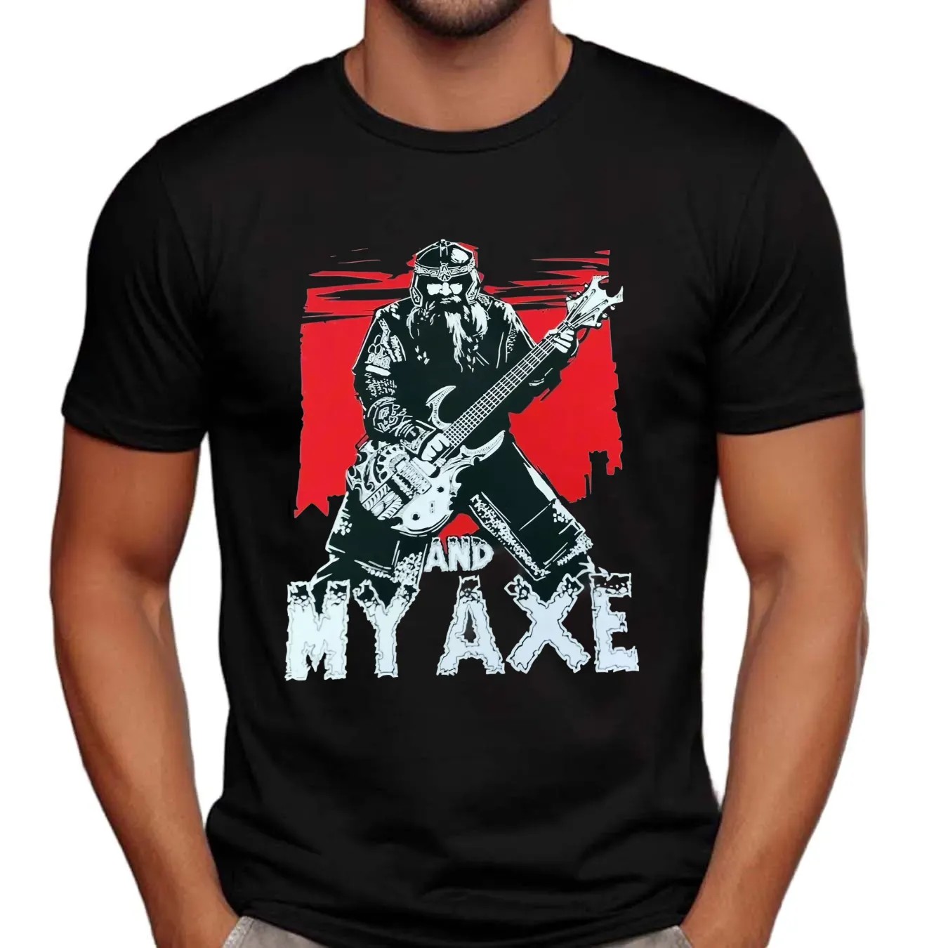 Gimli And My Axe Lord Of The Rings Graphic T Shirt