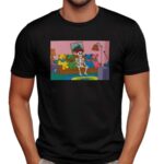 Dancing Bears Skeleton Couch Tour '25 Living Room T Shirt