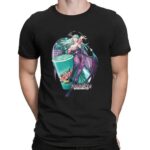 Darkstalkers Resurrection Morrigan Aensland Mtn Dew Baja Blast Drink And Taco Bell Mashup T Shirt