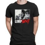 Limp Bizkit Grunge Portrait Band Members Metal T Shirt