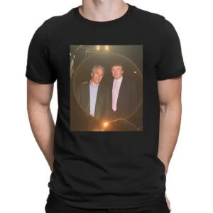 Trump And Epstein Coldplay Concert Parody T Shirt