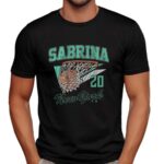 Sabrina Ionescu New York 20 Retro Swish T Shirt