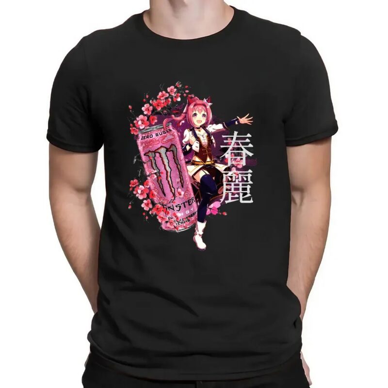 Haru Urara Uma Musume Sakura Monster Energy Anime T Shirt