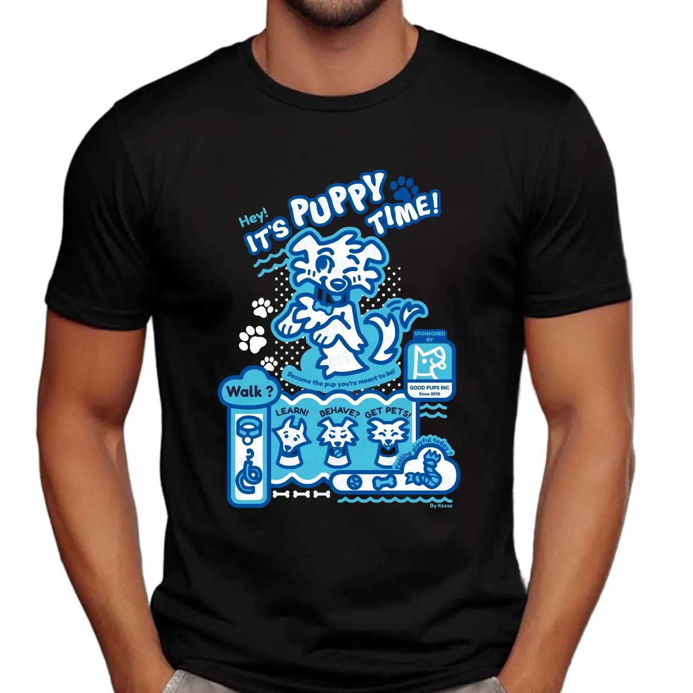 Hey It's Puppy Time Become The Pup You're Meant To Be T Shirt