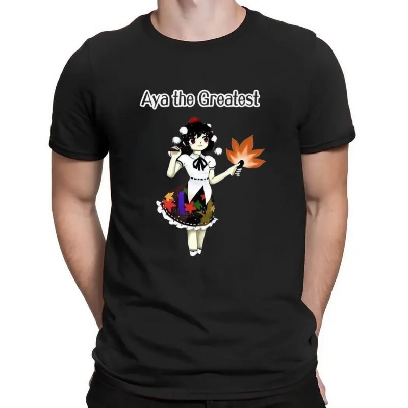 Hideo Kojima Wearing Aya The Greatest Aya Shameimaru Touhou Project T Shirt
