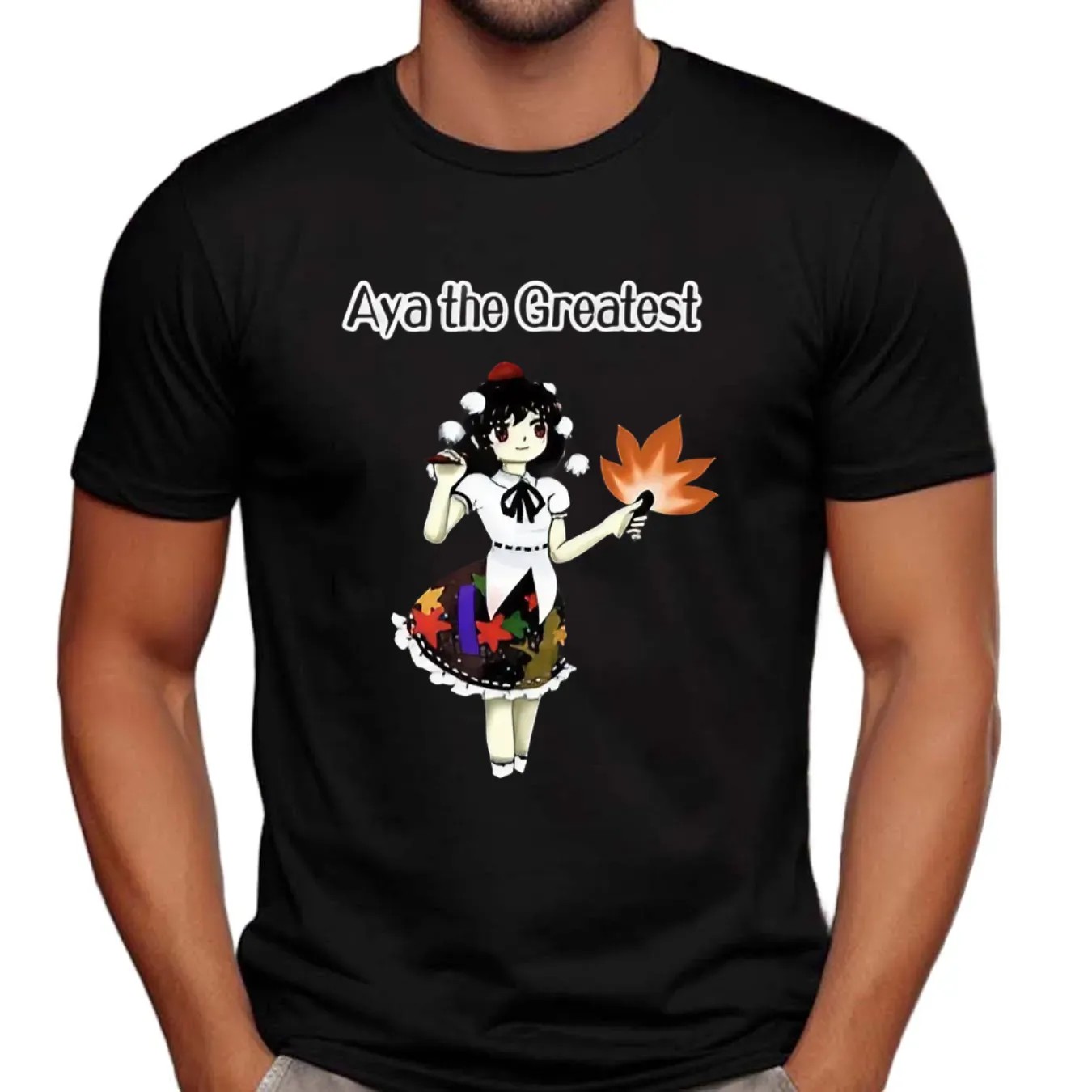 Hideo Kojima Wearing Aya The Greatest Aya Shameimaru Touhou Project T Shirt