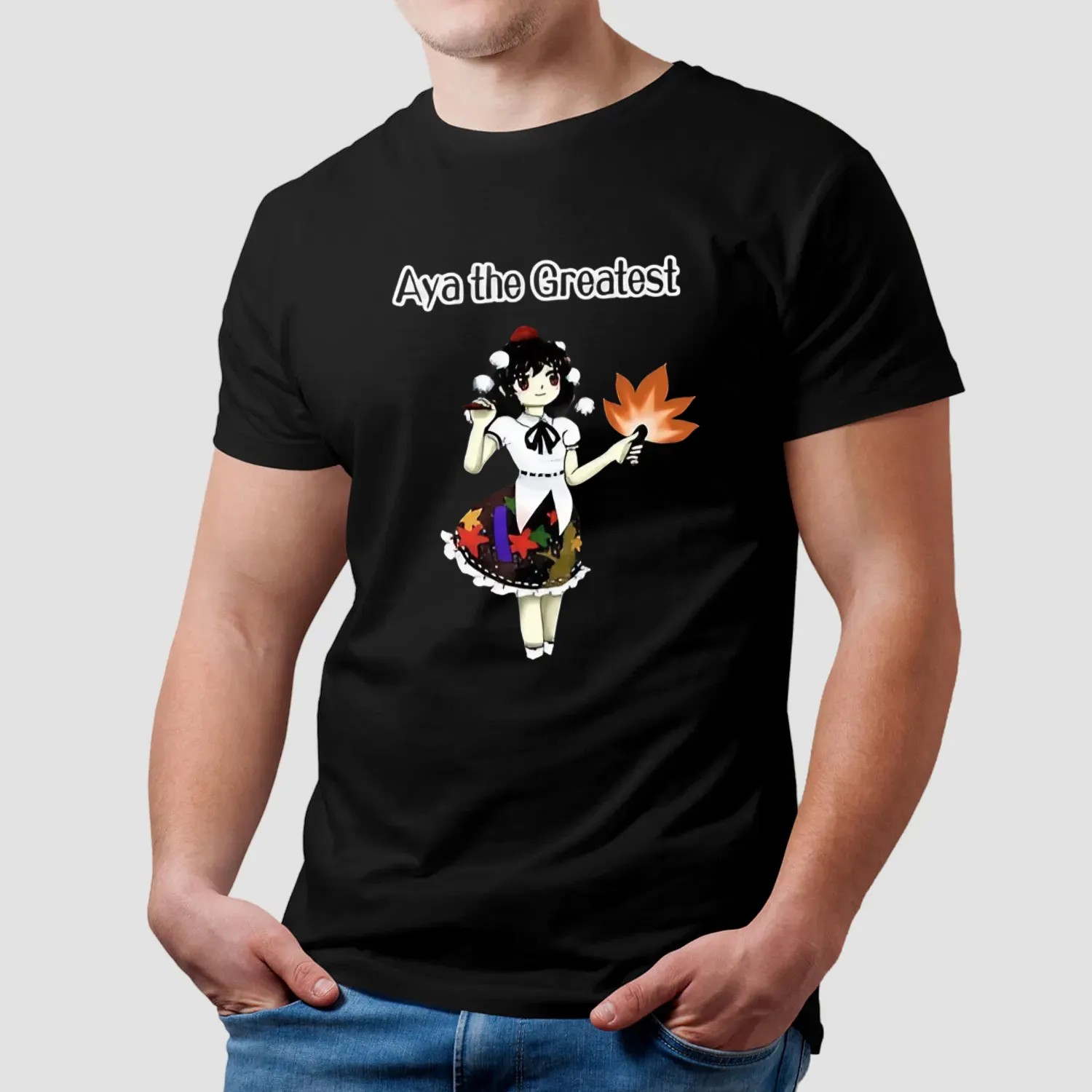 Hideo Kojima Wearing Aya The Greatest Aya Shameimaru Touhou Project T Shirt