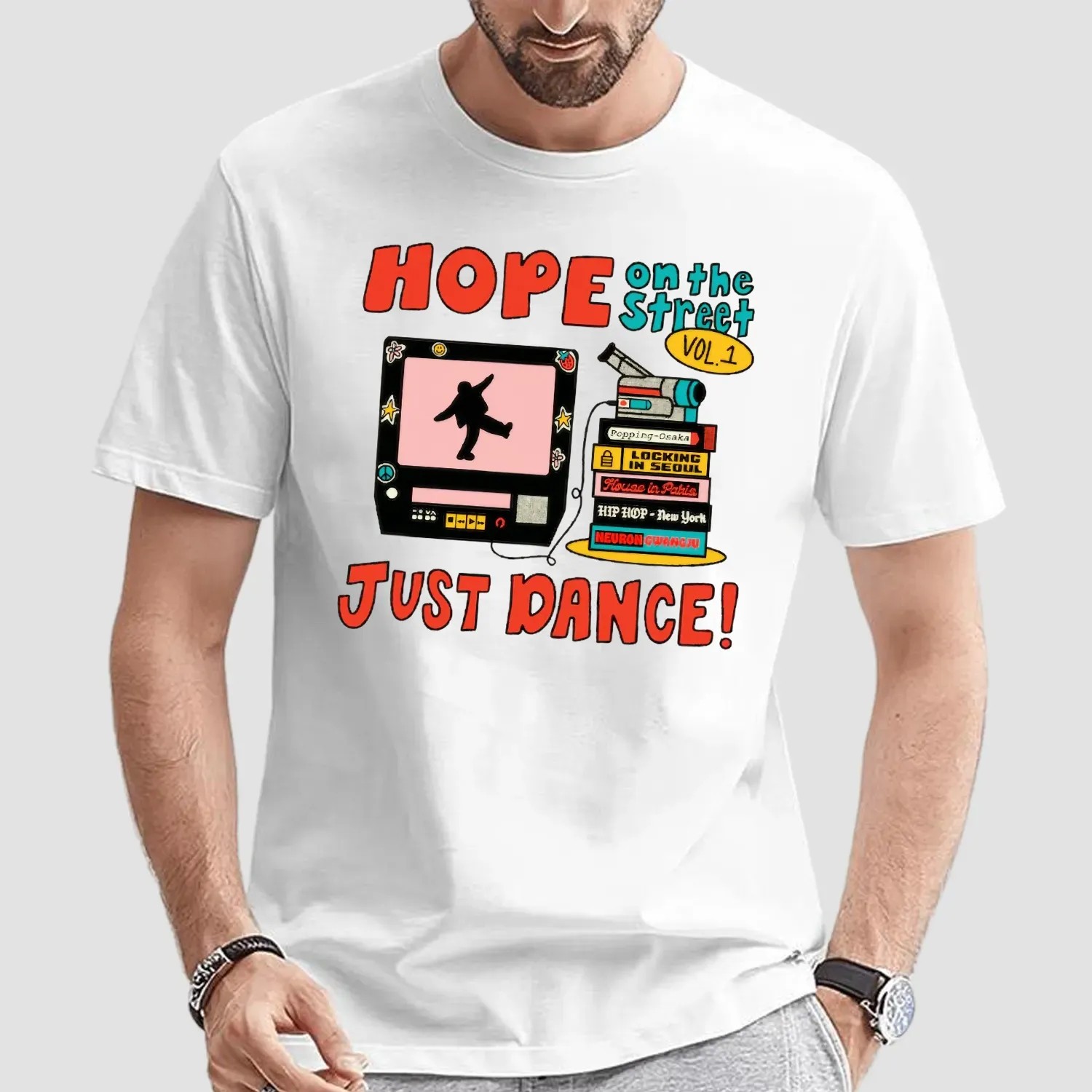 Hope on the Street Vol 1 Just Dance Bangtan Social Club T Shirt
