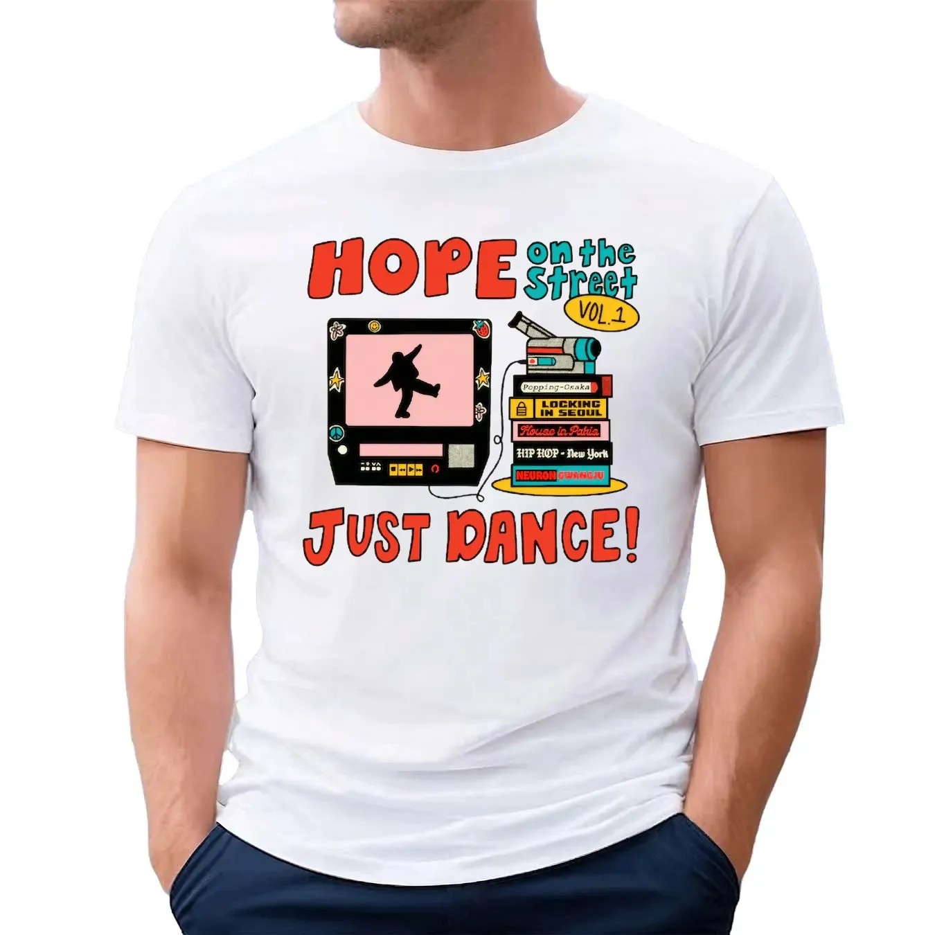 Hope on the Street Vol 1 Just Dance Bangtan Social Club T Shirt