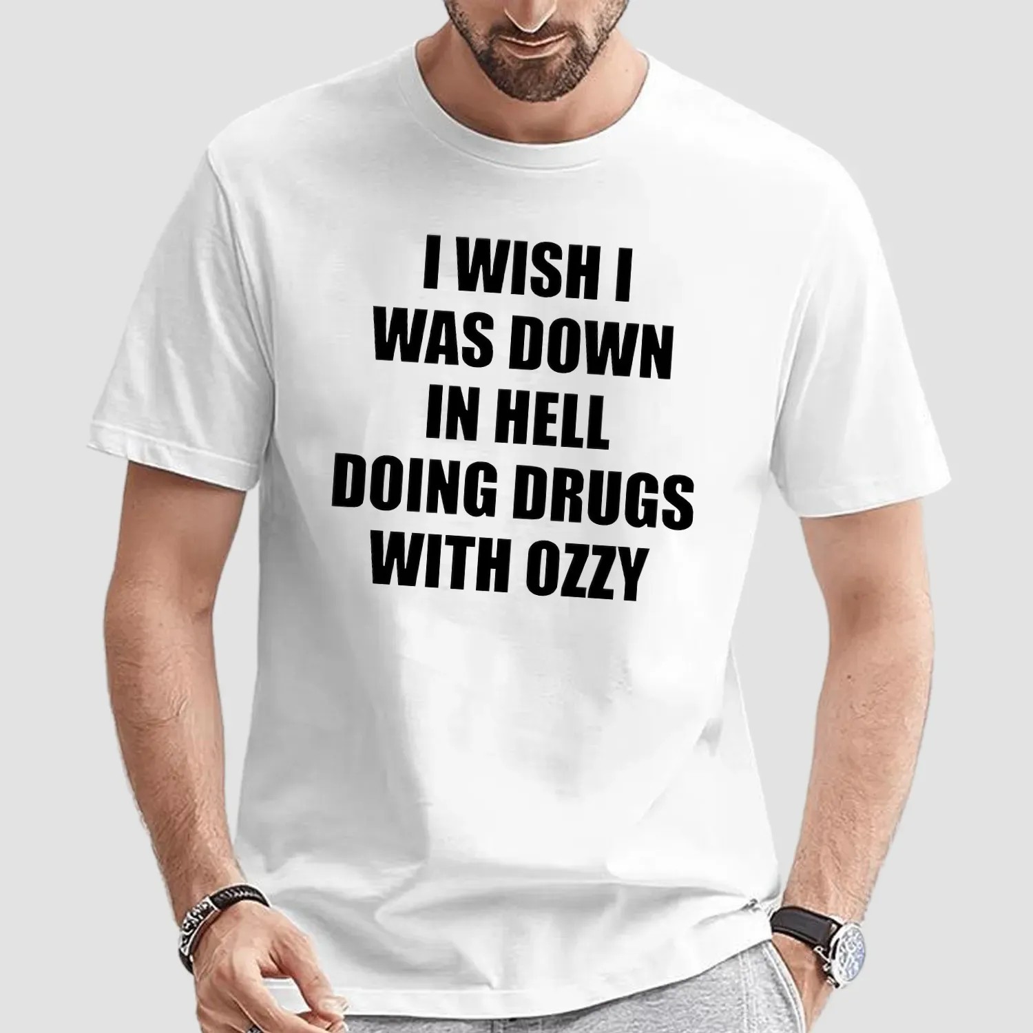 I Wish I Was Down In Hell Doing Drugs With Ozzy Rip Ozzy Osbourne T Shirt