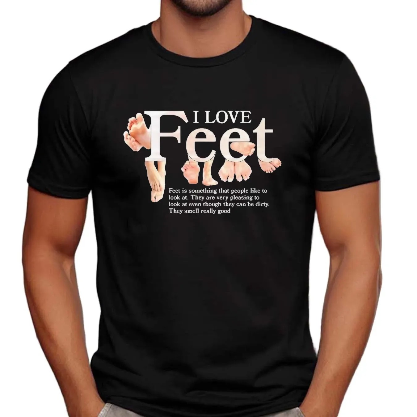 I love feet Feet is something that people like to look at t shirt