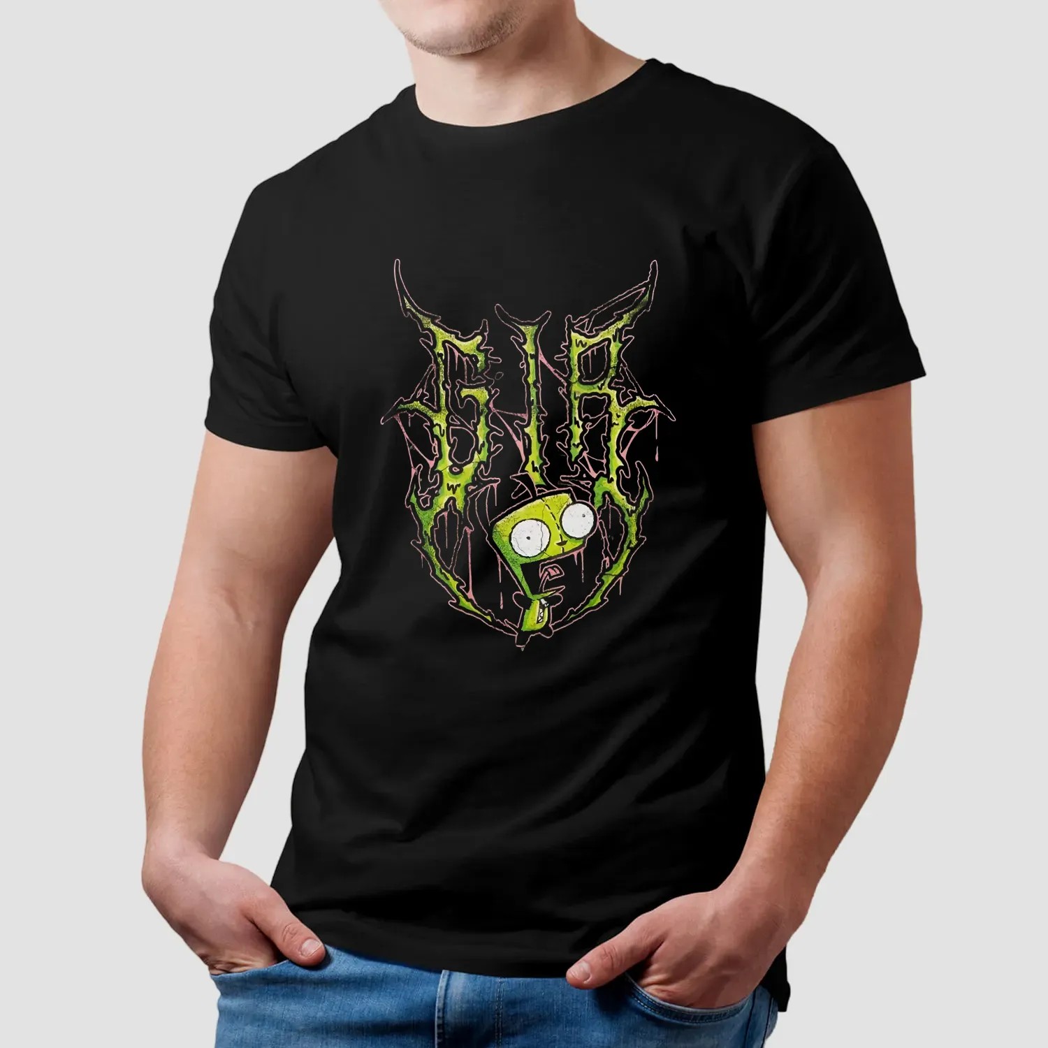Invader Zim GIR Metal Vintage T Shirt