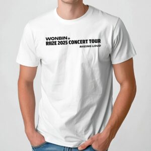 Wonbin Riize 2025 Concert Tour Riizing Loud 01 Born To Rise T Shirt