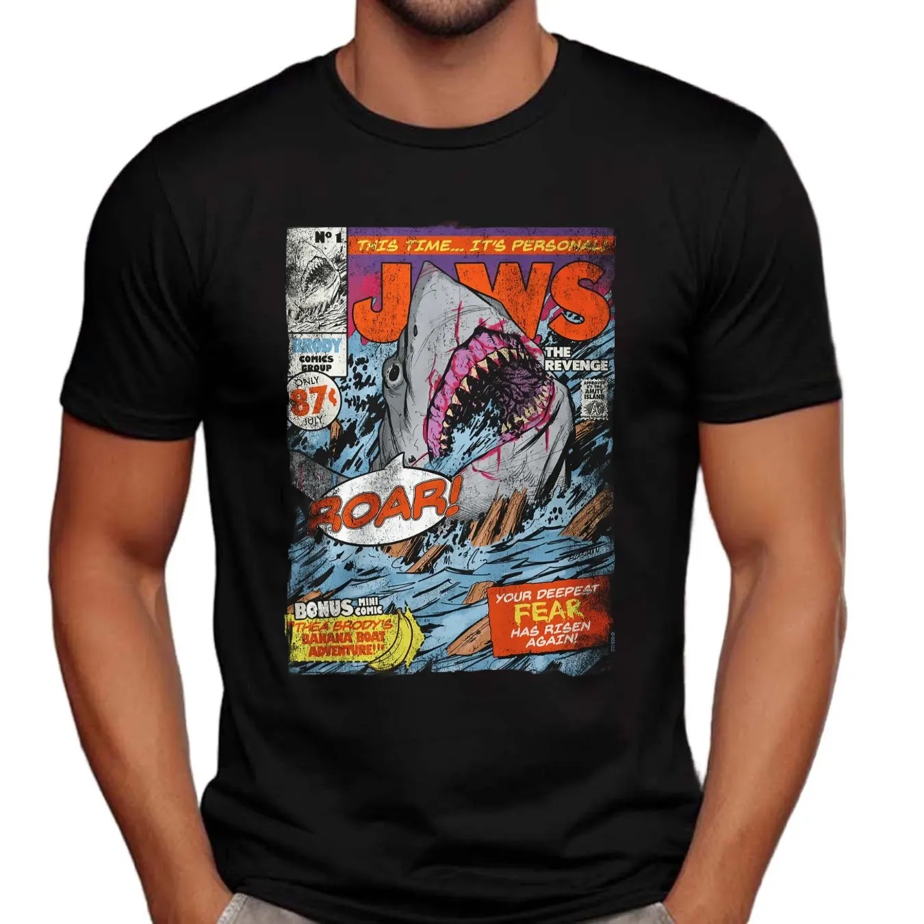 Jaws The Revenge This Time It's Personal Your Deepest Fear Has Risen Again T Shirt
