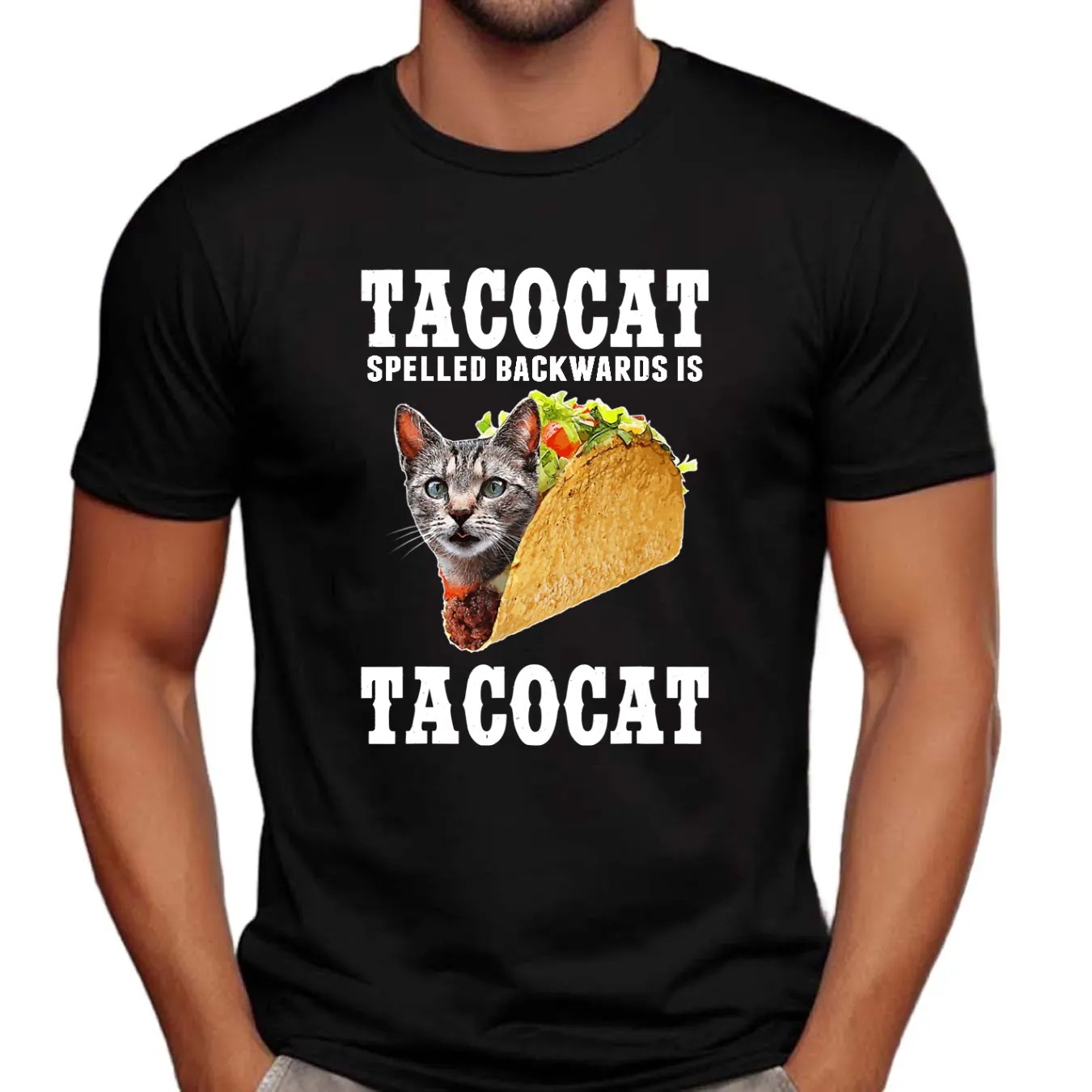 Joe Burrow Wears Tacocat Spelled Backwards Is Tacocat Meme T Shirt