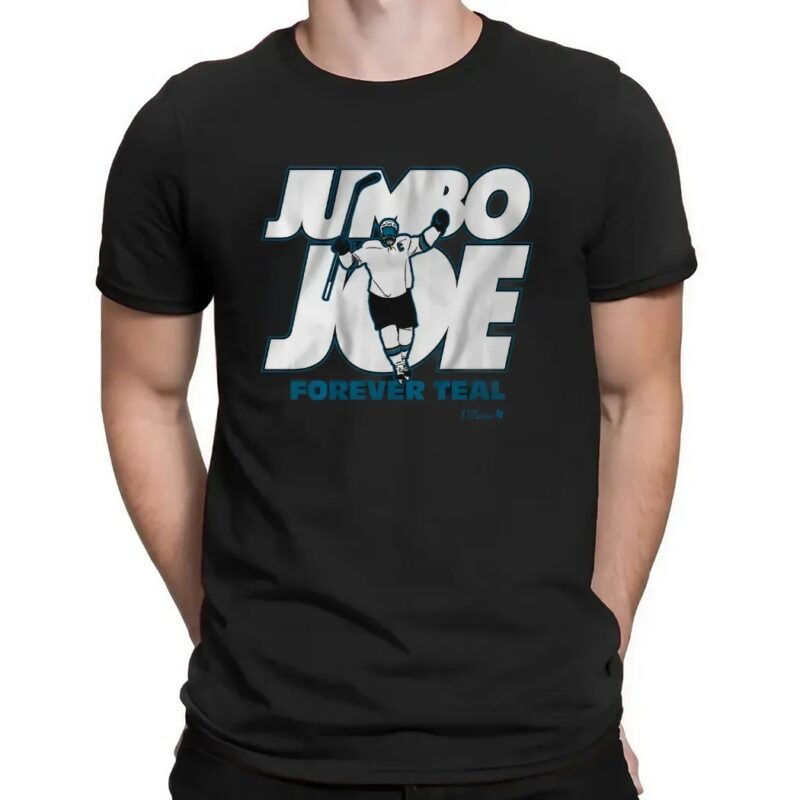 Joe Thornton Jumbo Joe Forever Teal The Alumni T Shirt