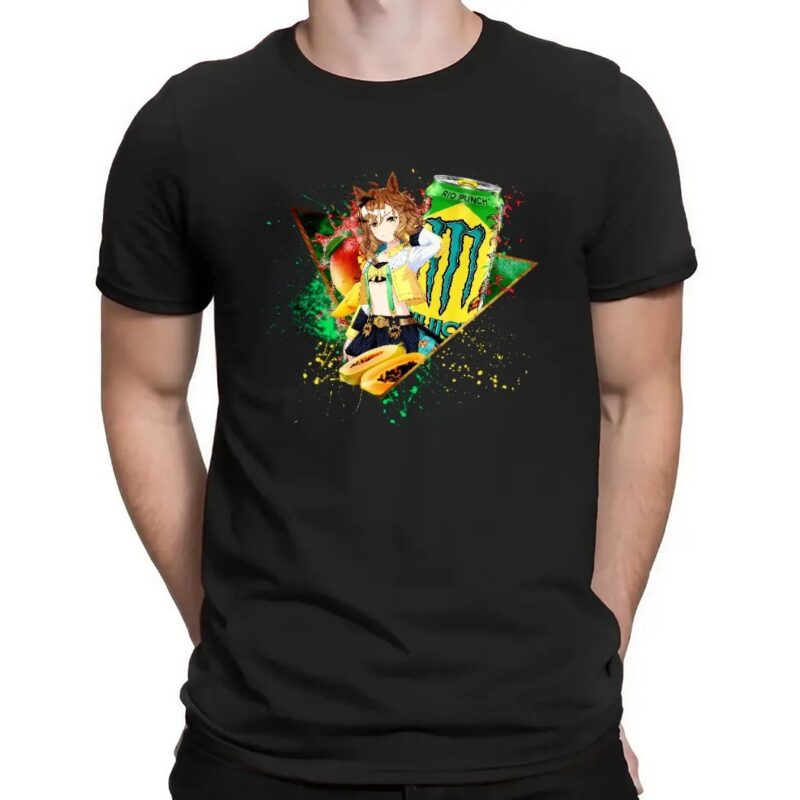 Jungle Pocket Uma Musume Pretty Derby Monster Energy Rio Punch T Shirt