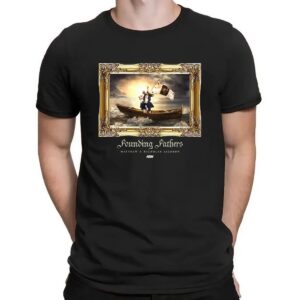 Founding Fathers Matthew Nicholas Jackson A Declaration AEW T Shirt