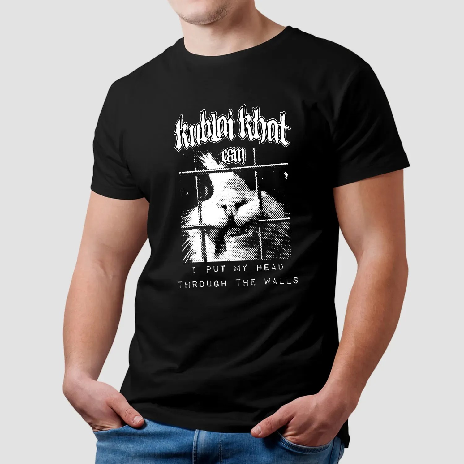 Kublai Khat I Put My Head Through The Walls T Shirt