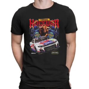 Carson Hocevar 2025 Chili's Ride The Dente 77 Nascar Chevrolet Racing T Shirt