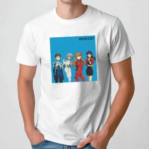 Weezer Eva Neon Genesis Evangelion Anime and Rock Culture T Shirt