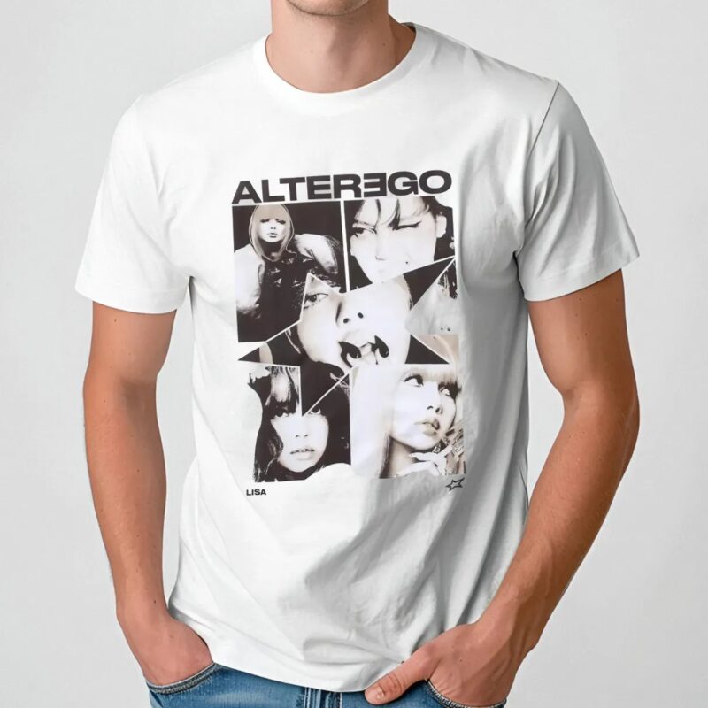 LISA Alter Ego Star Collage T Shirt