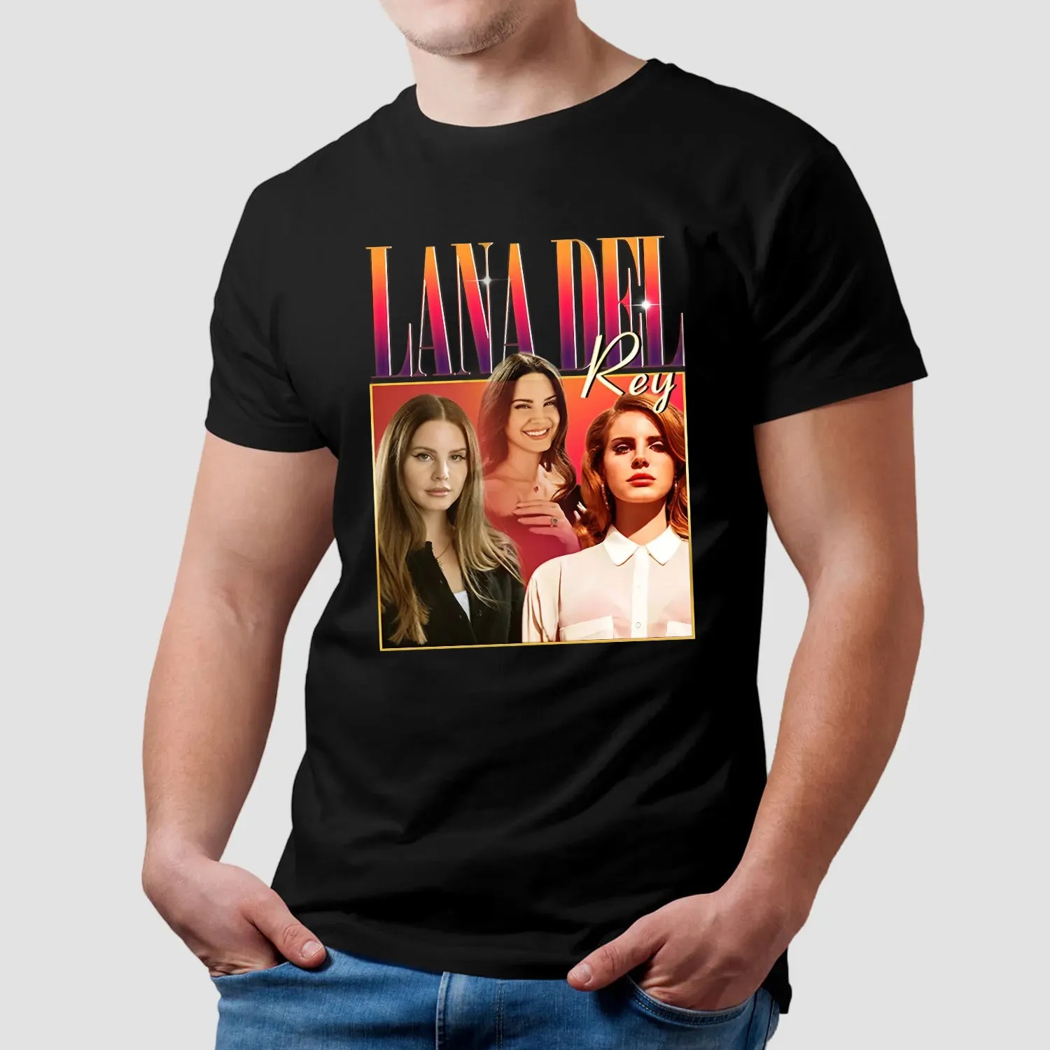 Lana Del Rey Retro Bootleg Pop Art Music Icon T Shirt