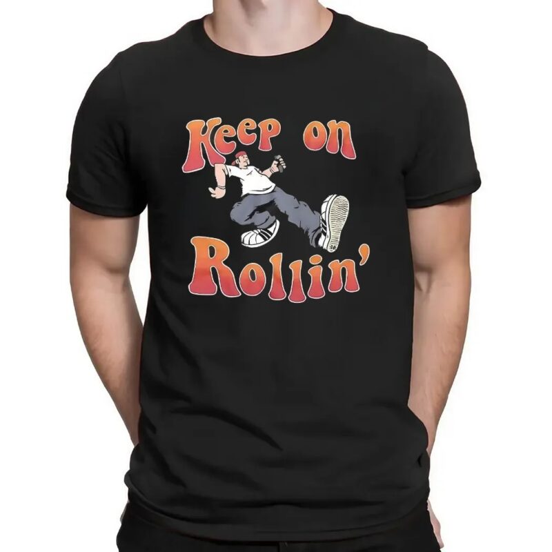 Limp Bizkit Keep On Rollin' Y2K Retro Rap T Shirt