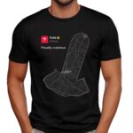 Sawyer Merritt Tesla Proudly Unserious Austin Map Dark Meme T Shirt
