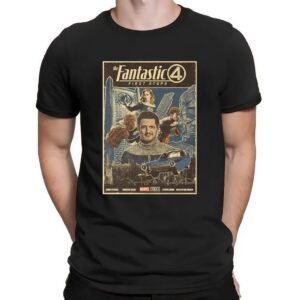 The Fantastic Four First Steps Poster Vintage T Shirt
