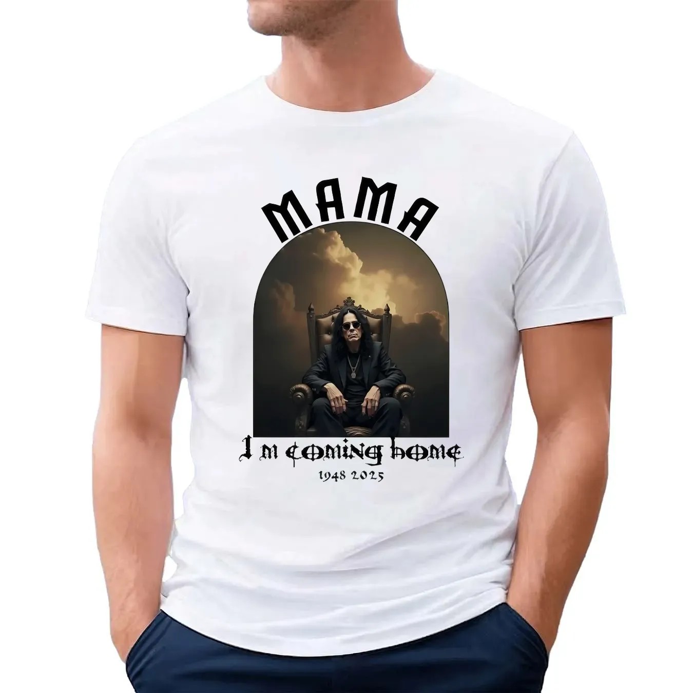 Mama I’m Coming Home Ozzy Osbourne RIP 1948 2025 Throne T Shirt