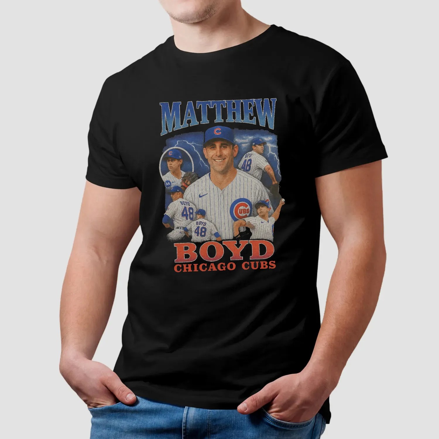 Matthew Boyd Chicago Cubs Baseball Vintage Bootleg T Shirt