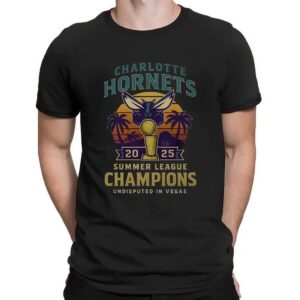 Charlotte Hornets Nba 2025 Summer League Champions Undisputed In Vegas T Shirt