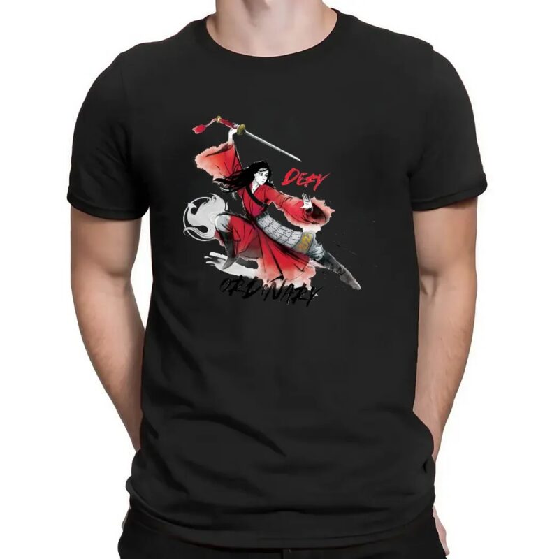 Mulan Defy Ordinary Watercolor T Shirt