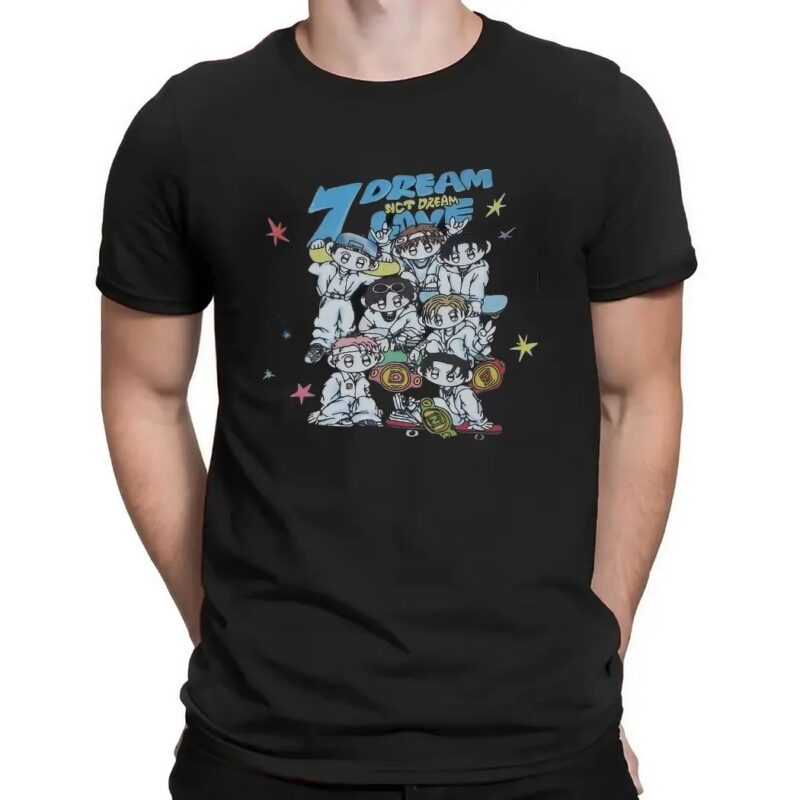 NCT Dream Pop Up 7 Members Chibi 2025 T Shirt