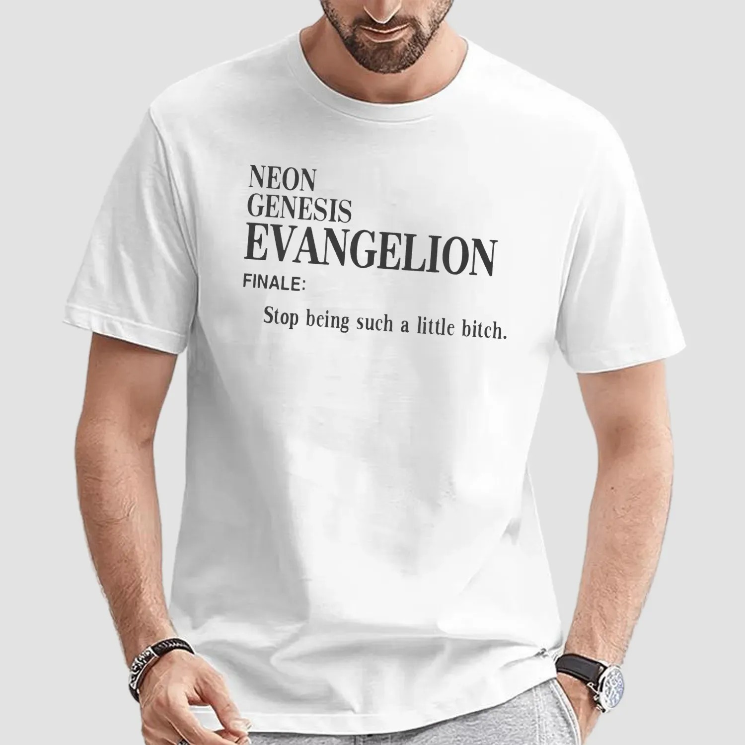 Neon Genesis Evangelion Finale Stop Being Such A Little Bitch T Shirt
