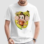 Super Monkey Ball Dole Banana Retro Video Game T Shirt