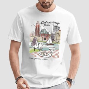 The Scioto Mile Columbus Ohio T Shirt