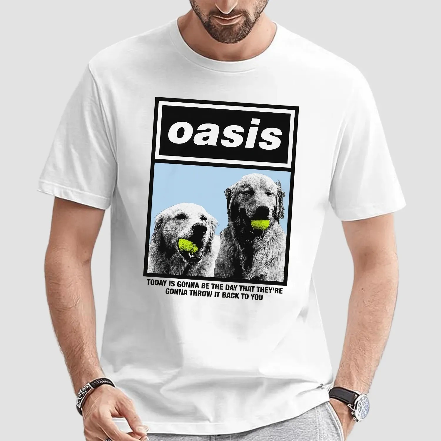 Oasis Today Is Gonna Be The Day That They're Gonna Throw It Back To You T Shirt