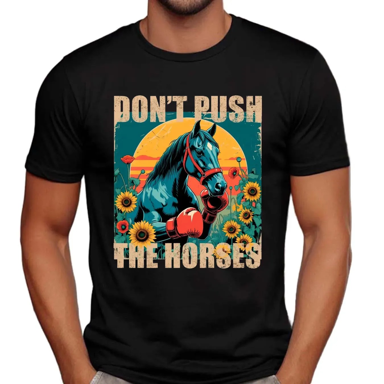 Oleksandr Usyk Ukrainian Boxer Don't Push The Horses T Shirt