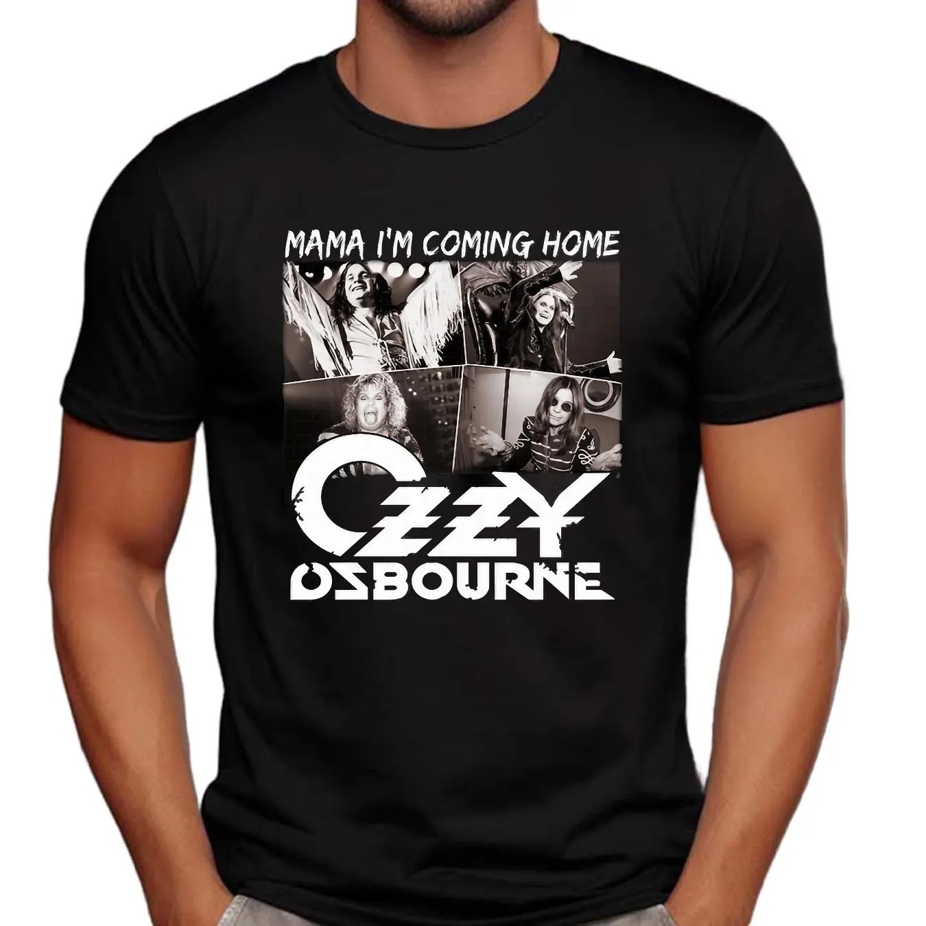 Ozzy Osbourne RIP 1948-2025 Mama I'm Coming Home Bundle T Shirt