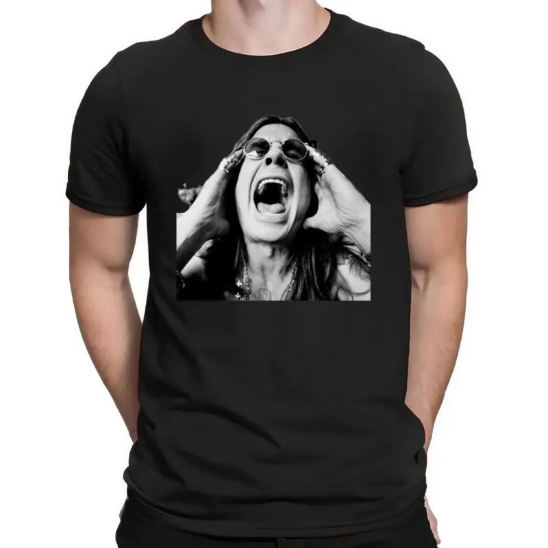 Ozzy Osbourne Screaming Photo Rip Ozzy 2025 T Shirt