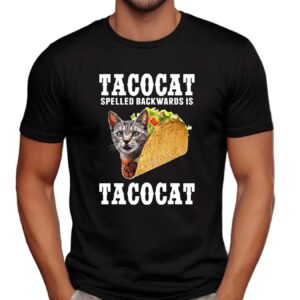 Joe Burrow Wears Tacocat Spelled Backwards Is Tacocat Meme T Shirt