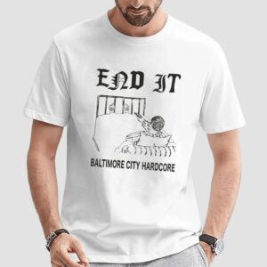 End It Baltimore Hardcore Gun T Shirt