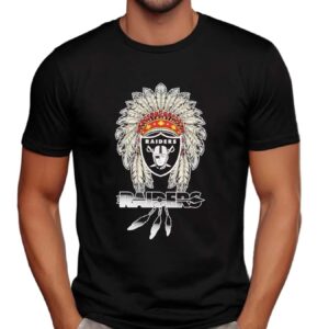 Nation Blood In My Veins Las Vegas Raiders Football In My Heart T Shirt