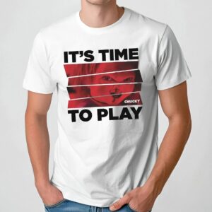 Chucky Time To Play Red Photo Horror Movie T Shirt
