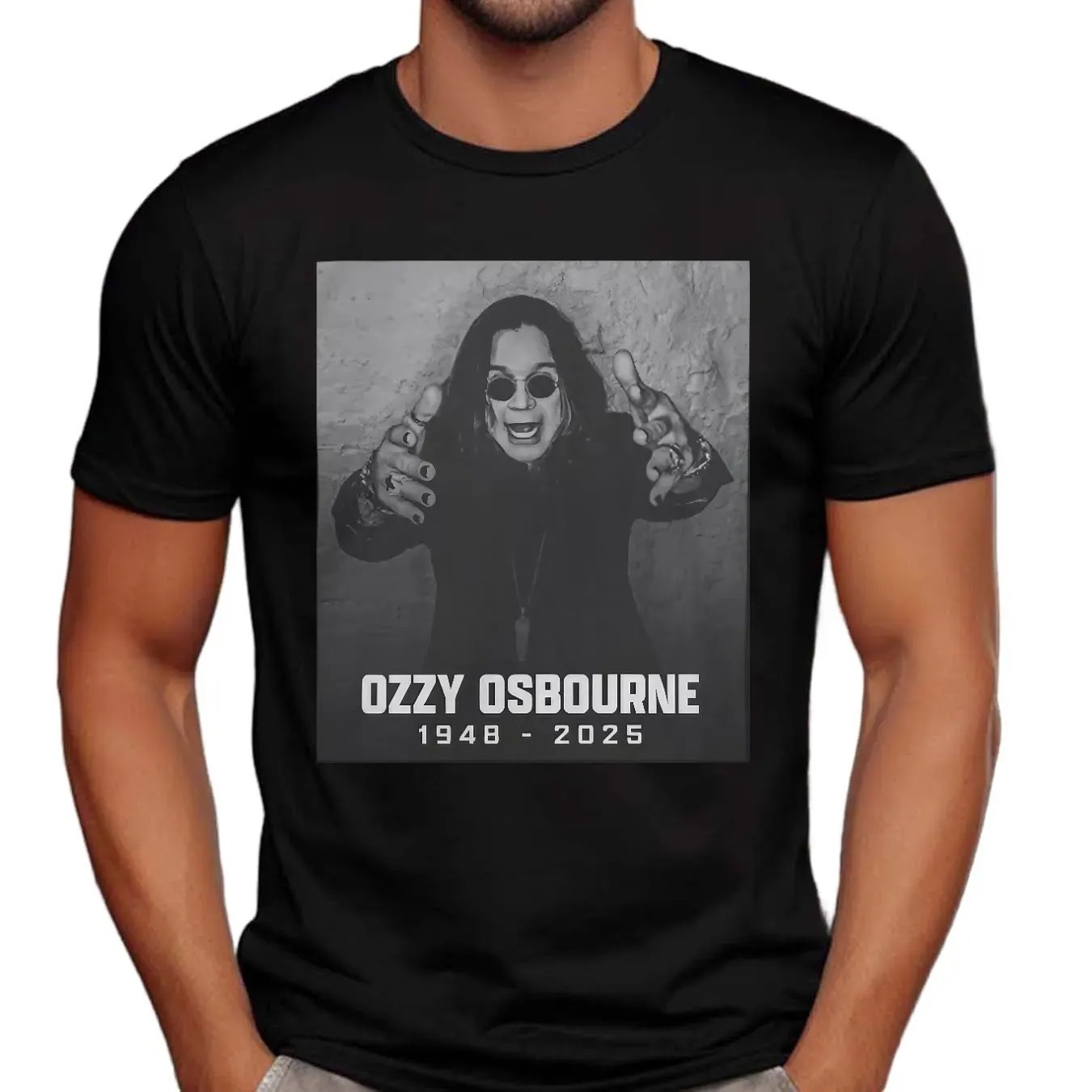 Rest in Peace Ozzy Osbourne 1948-2025 Honor a Rock Legend T Shirt