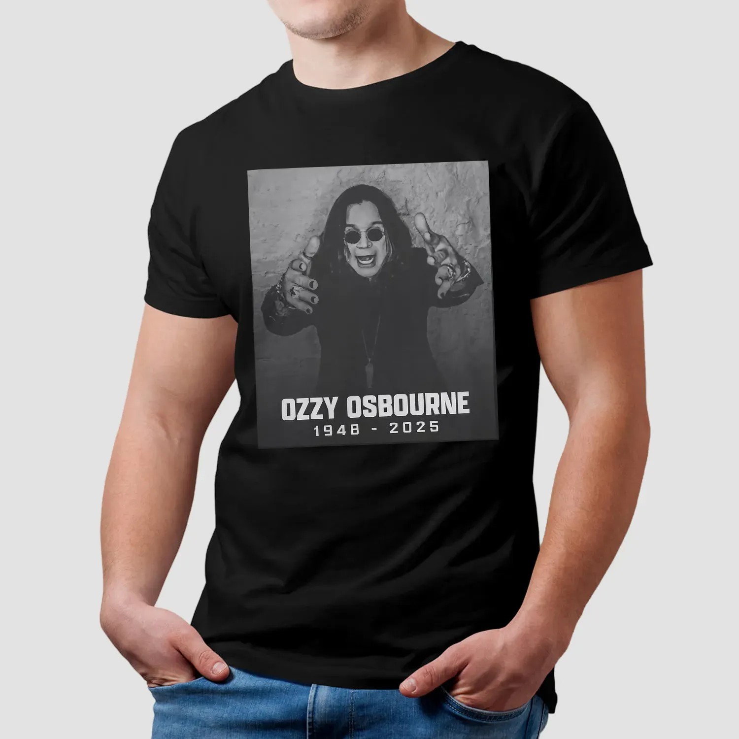 Rest in Peace Ozzy Osbourne 1948-2025 Honor a Rock Legend T Shirt
