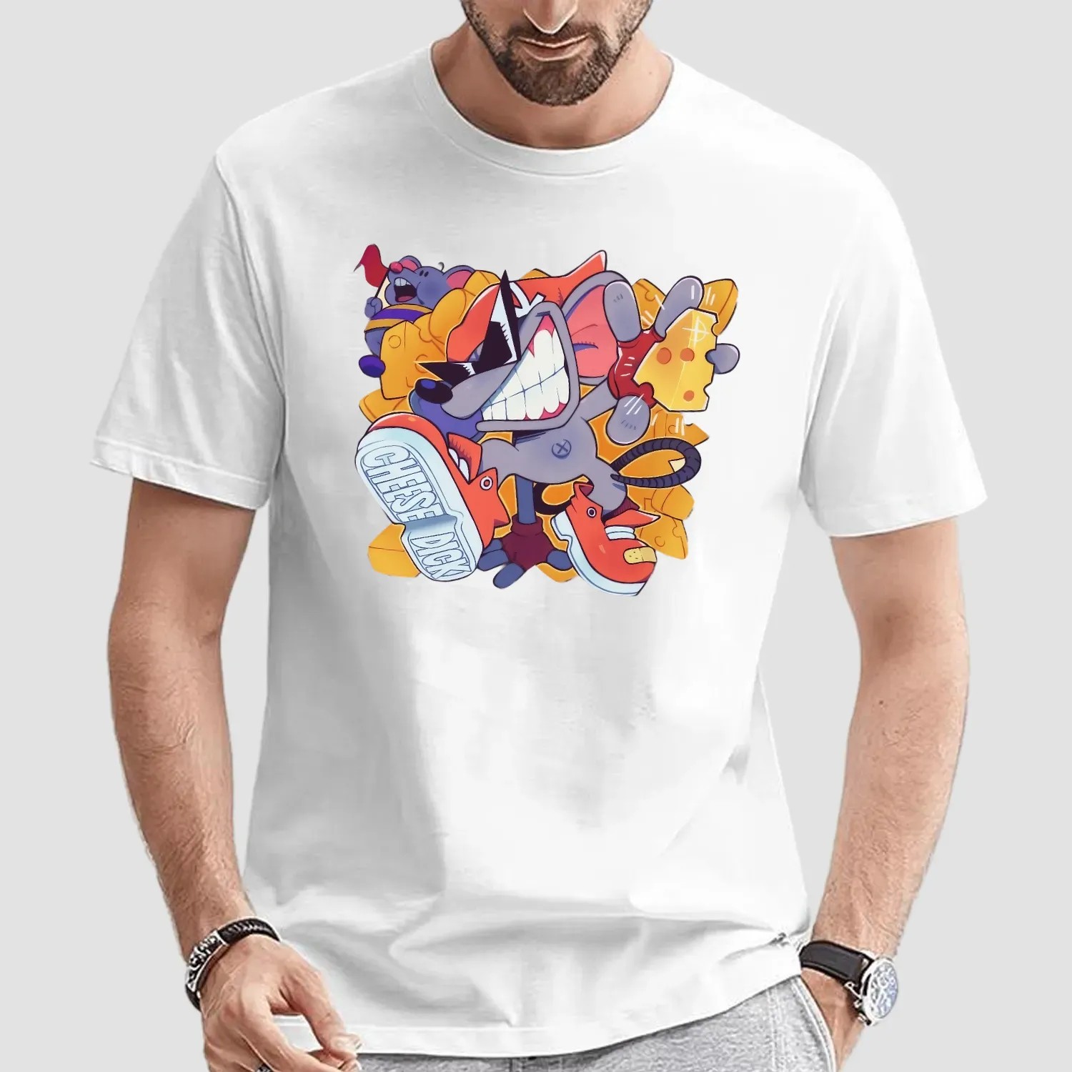 Ritz da Rat for the Newgrounds 2025 Cartoon T Shirt